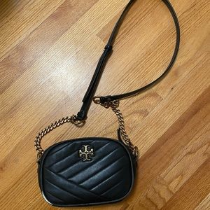Tory Burch Kira Small Chevron Camera Crossbody
